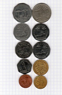 Lot De 10 Monnaies De Madagascar - En TTB - Madagascar