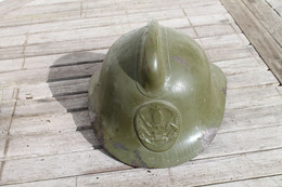 CASQUE SOVIETIQUE DE POMPIERS - Hoeden