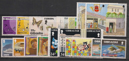 Gibraltar - 1985-1993 - Europa - Complete 26v - Neuf Luxe ** / MNH / Postfrisch - Sammlungen