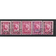 ES782CIRC-LFTU782/86TEAE.España. Spain.Espagne.Serie VIRGEN DE MONTSERRAT.AEREO.1938.( Ed 782/6º) - Used Stamps