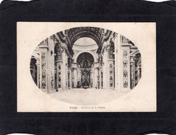 100501    Italia,  Roma,  Basilica  Di  S. Pietro,  NV(scritta) - San Pietro