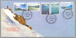 ESCENAS ANTARTICAS. ANTARTIC SCENES. DAVIS. FDC 1985 - FDC