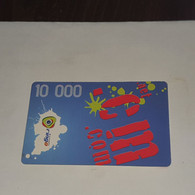 BENIN-(BJ-PRE-?)-ringo-(34)-(10.000)-(DUMMY)-used Card+1card Prepiad Free - Camerún