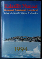 GREENLAND 1994 Year Pack  Complete Map, (**)  ( Lot Kas) - Volledige Jaargang