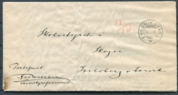 1893 Norway Indberetning On Thorsnaes Folkeskole Smaalenene (Femaaret 1891-95) Fredrikstad - Storia Postale