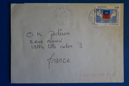 M22 MAYOTTE BELLE LETTRE 1997 PAMANDZI POUR LILLE FRANCE  + AFFRANCHISSEMENT PLAISANT - Cartas & Documentos