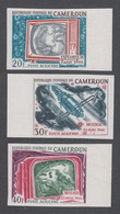Cameroun -Timbres Neufs** Non Dentelé - PA N°110 à 112 - Télécommunications Par Satellites - Cameroon (1960-...)