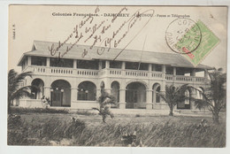 Bénin Colonies Françaises Dahomey COTONOU Postes Et Télégraphes - Benin
