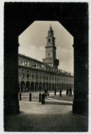 C.P.  PICCOLA     VIGEVANO    PIAZZA   DUCALE     TORRE  DEL  BRAMANTE              2 SCAN   (VIAGGIATA) - Vigevano