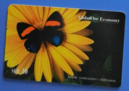 Switzerland Swiss Butterfly Papillon Mariposa Schmetterling Farfalla Globalone Economy Limited Edition 1 - Butterflies