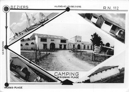 34-SERIGNAN-PLAGE- CAMPING  -MULTIVUES - Otros & Sin Clasificación