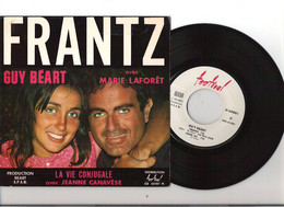 Vinyle 45T EP 4 Titres Guy Béart Marie Laforêt Jeanne Canavèse Frantz Festival GB 60001M Avec Languette - Disco, Pop