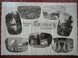 Krumbach (Schwaben) (Günzburg) - Mehrbildkarte "Grüsse Aus Krumbach, Schwaben" - Krumbach