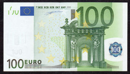 S  ITALIA  100 EURO  J006  DUISENBERG  CIRCULATED - 100 Euro