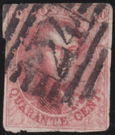 Belgie  .   OBP   12  (2 Scans)       .   O     .    Gebruikt  .   /   Oblitéré - 1858-1862 Medaillen (9/12)
