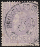 Belgie  .   OBP   .     36        .      O     .    Gebruikt  .   /   Oblitéré - 1869-1883 Leopoldo II