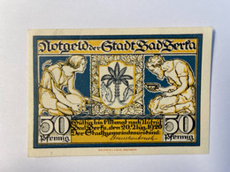 Allemagne Notgeld Berka 50 Pfennig - Collections