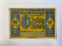 Allemagne Notgeld Greiffenberg 60 Pfennig - Collections