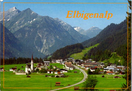 7775 - Tirol - Elbigenalp , Lechtal , Rotschrofenspitze , Grießtalerspitze , Panorama - Gelaufen - Lechtal