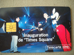 6835 Télécarte Inauguration "TIMES SQUARE" (scans Recto Verso) 5U Promotionnelle 11000 Ex 01/95  Carte Téléphone - 5 Unités