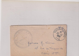 ALGERIE-L-FM-CAD POSTE AUX ARMEES 22/12/1956 -AFN+SP 87.849 AFN - Otros & Sin Clasificación