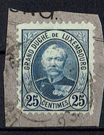 Luxemburg 1891 // Mi. 60 O // Freimarken // Großherzog Adolphe - 1891 Adolphe Voorzijde