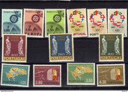 Portugal (1967)  - Annee Complete   Neufs** - Annate Complete