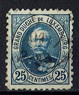 Luxemburg 1891 // Mi. 60 O // Freimarken // Großherzog Adolphe - 1891 Adolfo Di Fronte