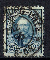 Luxemburg 1891 // Mi. 60 O // Freimarken // Großherzog Adolphe - 1891 Adolphe Voorzijde