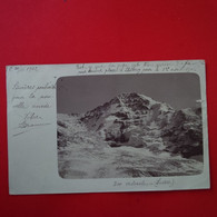 CARTE PHOTO DER MONCH MONTAGNE - Mon