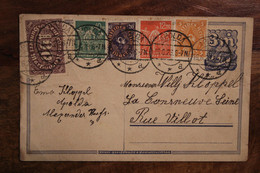 1926 Apolda La Courneuve France Deutsches Reich Allemagne Cover Germany - Lettres & Documents