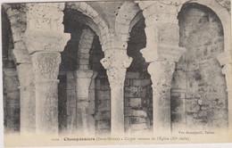 D79 - CHAMPDENIERS - CRYPTE ROMANE DE L'ÉGLISE (XIe Siècle) - Champdeniers Saint Denis