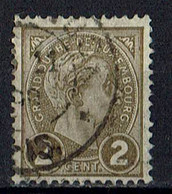 Luxemburg 1895 // Mi. 68 O // Freimarken // Großherzog Adolphe - 1895 Adolphe De Profil