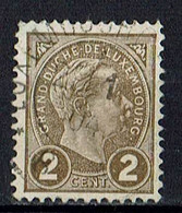 Luxemburg 1895 // Mi. 68 O // Freimarken // Großherzog Adolphe - 1895 Adolfo Di Profilo