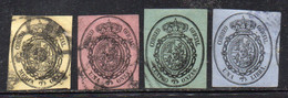 Y2001 - SPAGNA 1854 , Servizio Serie  N. 5/8  Usata - Dienstmarken