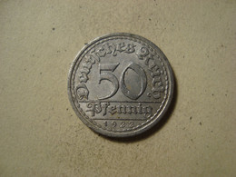 MONNAIE ALLEMAGNE 50 REICHSPFENNIG 1922 A - 50 Rentenpfennig & 50 Reichspfennig