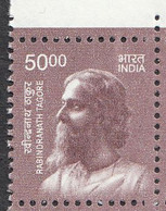 INDIA 2021 Definitive, Defintives NEW, RABINDRANATH TAGORE, Makers Of INDIA, Rupees 50 High Value MNH(**) - Neufs