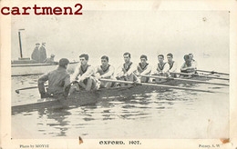 OXFORD 1907 SCHOOL UNIVERSITY BOAT RACE AVIRON CREW SPORT ENGLAND PHOTO MOYSE PUTNEY - Oxford