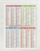 Calendrier ,4 Pages , 2008 , Salon De Coiffure LE FIGARO , 08 , SEDAN   , 3 Scans ,pin Up - Tamaño Pequeño : 2001-...