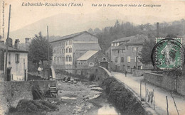 Labastide-Rouairoux           81         Vue De La Passerelle Et Route De Cantignoux                  (voir Scan) - Altri & Non Classificati