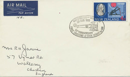 NEW ZEALAND 1970 Special Flight In Memory Of The "FIRST CROSSING Of COOK STRAIT" - Airmail