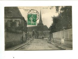 CP - HARCOURT (27) - Grande Rue Et Eglise - Harcourt