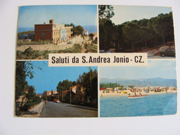 SALUTI  DA  S.ANDREA JONIO  CATANZARO     CALABRIA   VIAGGIATA CONDIZIONI FOTO - Catanzaro