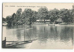 ♥️♥️ RESTAURANT CHALET Des ILES BARQUE Lac Du Bois De Boulogne CAFE BAR RESTAURANT  426 Précurseur Paris N216 - Distretto: 16
