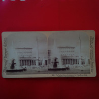 PHOTO STEREO LA VATICAN RESIDENCE DU PAPE ROME - Stereoscopic