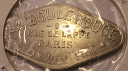 BON POUR UNE DANSE  * LA BOULE ROUGE  RUE LE LAPPE PARIS 8e  LEON POUYET - Professionnels / De Société