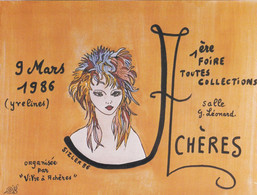 ACHERES - 1° Foire Toutes Collections - 9 Mars 1986 - Bourses & Salons De Collections