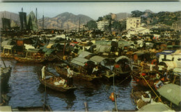 HONG KONG - SHAUKIWAN - BUSY CORNER  - EDIT PHOTOGRAFIC CO.- 1950s (BG10589) - Chine (Hong Kong)