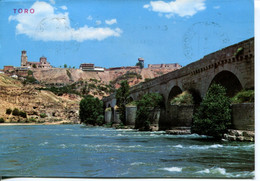 Spagna, Toro, Ponte Romano Sul Rìo Duero - Viaggiata Per La Francia (1983) - Zamora