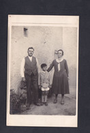 Carte Photo Luynes (13) Genealogie Portrait Famille Gautier Année 1932 ( 46068) - Luynes